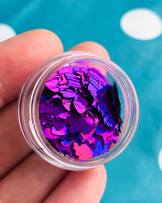 Unicorn Confetti Purple 8mm x 5mm