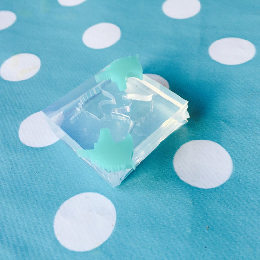 Silicone Earring Unicorn Stud Mold For Resin Jewellery EM91