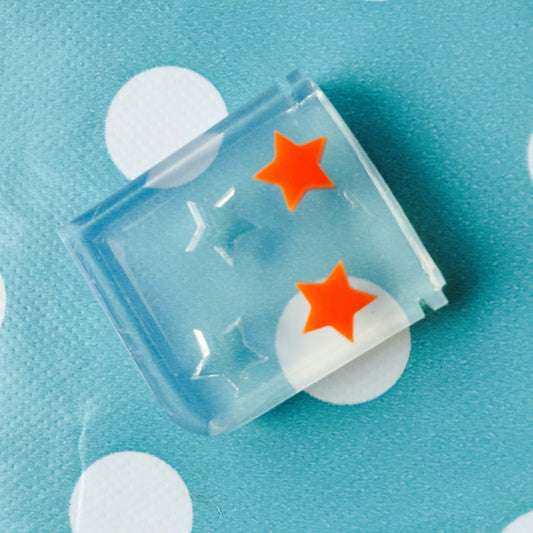 8mm Silicone Earring Star shape Stud Mold - Earrings Resin Crafter Mould Geometric EM197