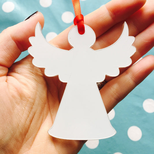 70mm Silicone Christmas Angel Mold Tree Decoration