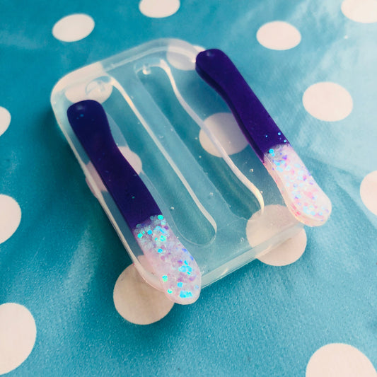 65mm Silicone Earring Mold Noodle Dangle