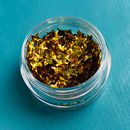 Amazing 3D Gold Star Shape Confetti MM97