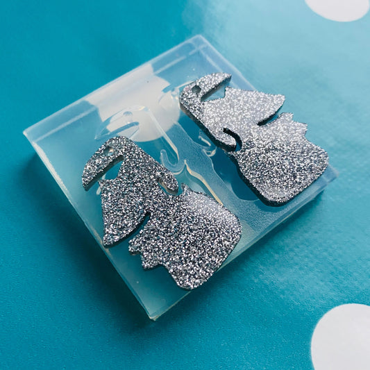 35mm Easter Island Statue Moai Dangle Earring Silicone Mold