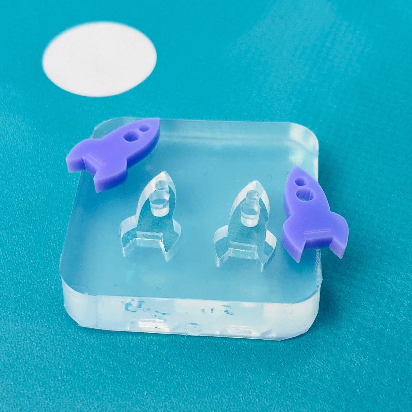 15mm Rocket Stud Earring Mold