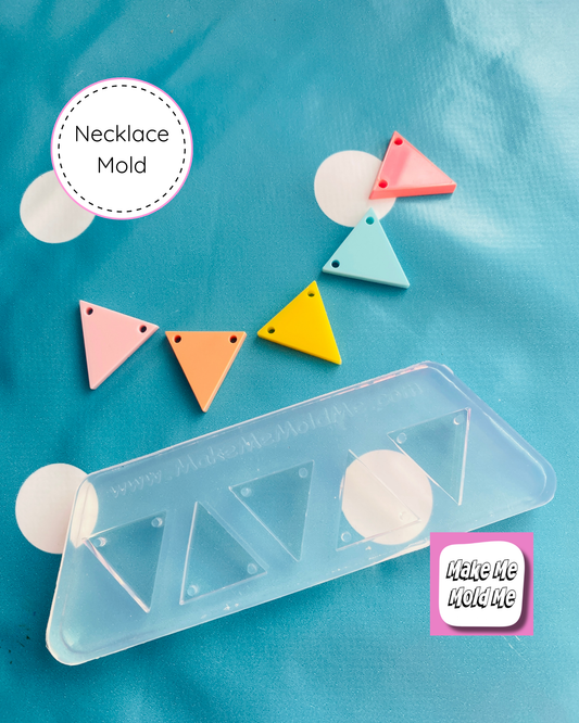 20mm Bunting Flag Necklace Mold