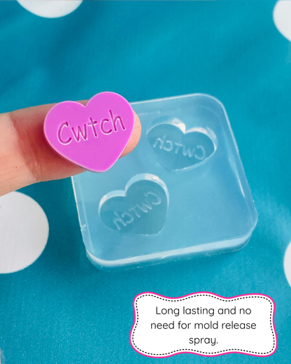 'Cwtch' Stud Earring Mold