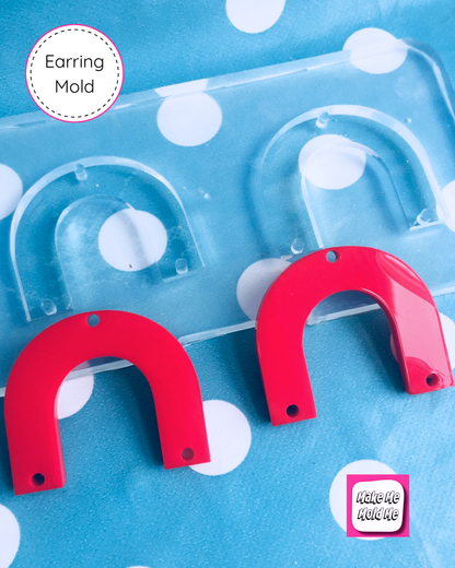 35mm Flat Arc Silicone Mold