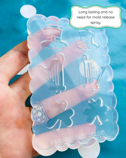 Triple Ireland Dangle Earring Mold