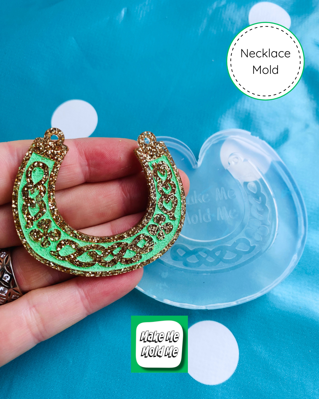 Lucky Horse Shoe Necklace Mold