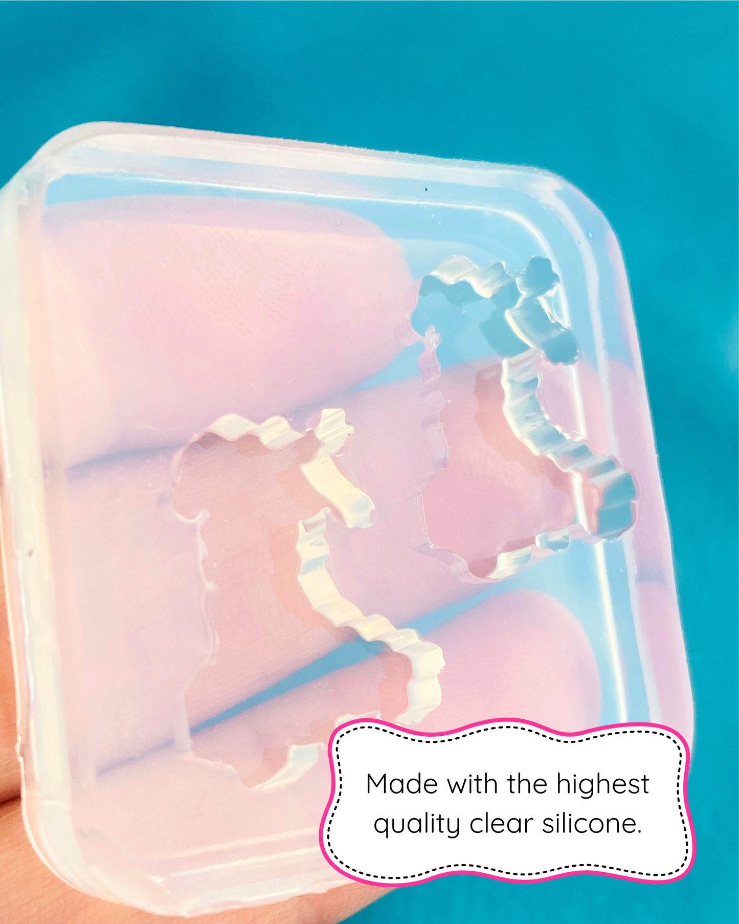 Wales Mini Map Earring Mold