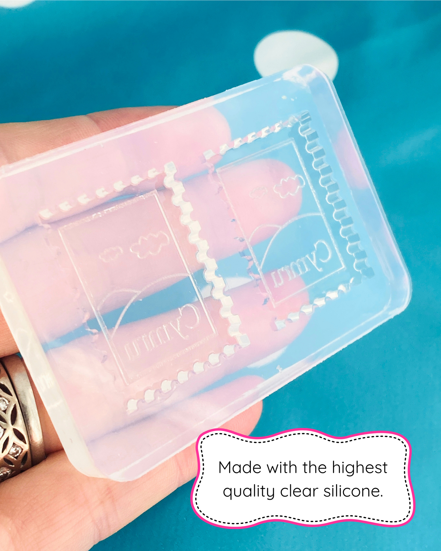 Cymru Welsh Postage Stamp Mold