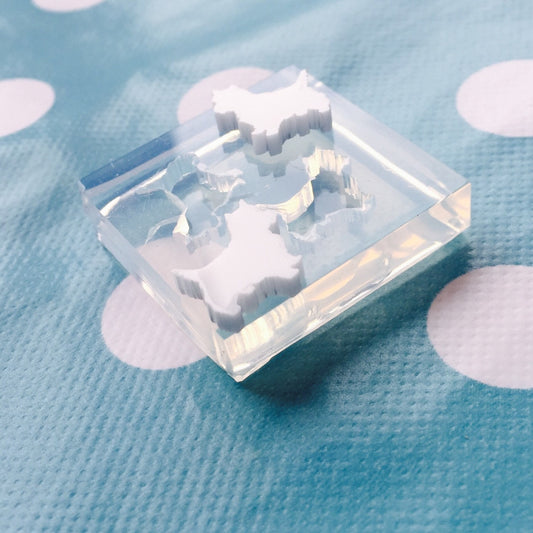 Silicone Earring West Highland Terrier Westie Mold | EM145