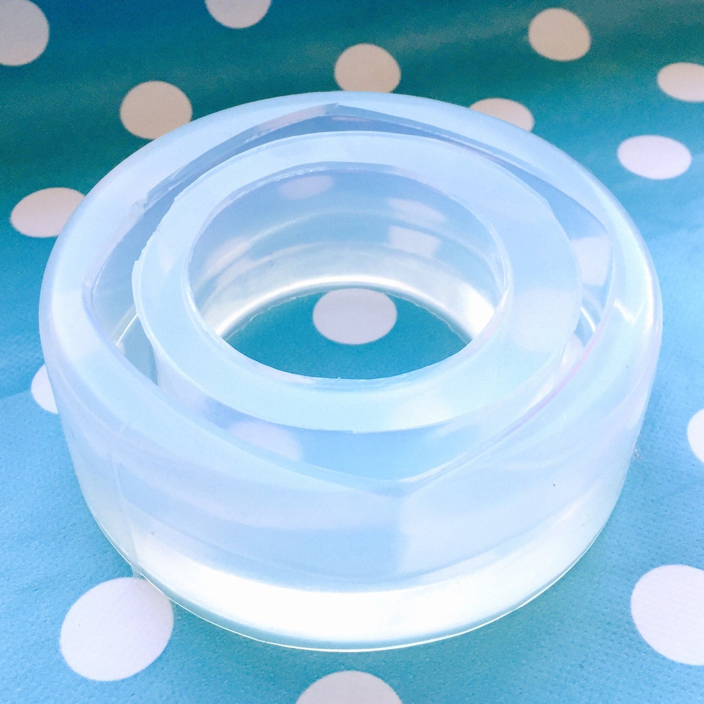 Square Resin Bangle Bracelet Silicone Mold - Handmade Resin Craft Jewellery Mould BM02