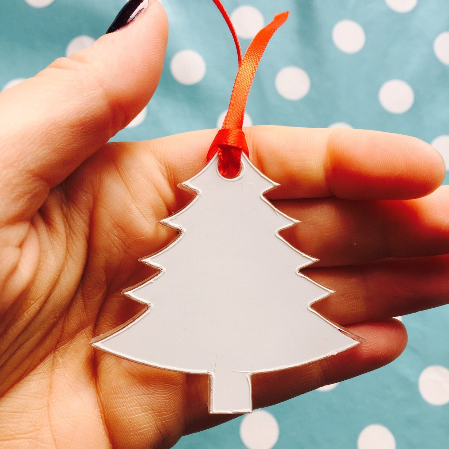 60mm Silicone Christmas Tree Decoration Mold GM24