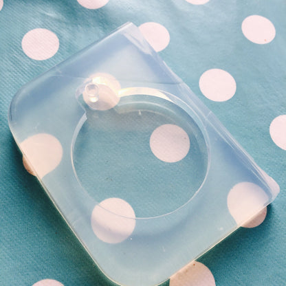 50mm Christmas Bauble Mold Tree Decoration - Resin Flexible Rubber Clear Necklace DIY Holiday GM25