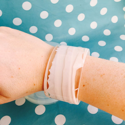 Clear Silicone Cuff Bangle Mold: Handmade Resin Jewellery