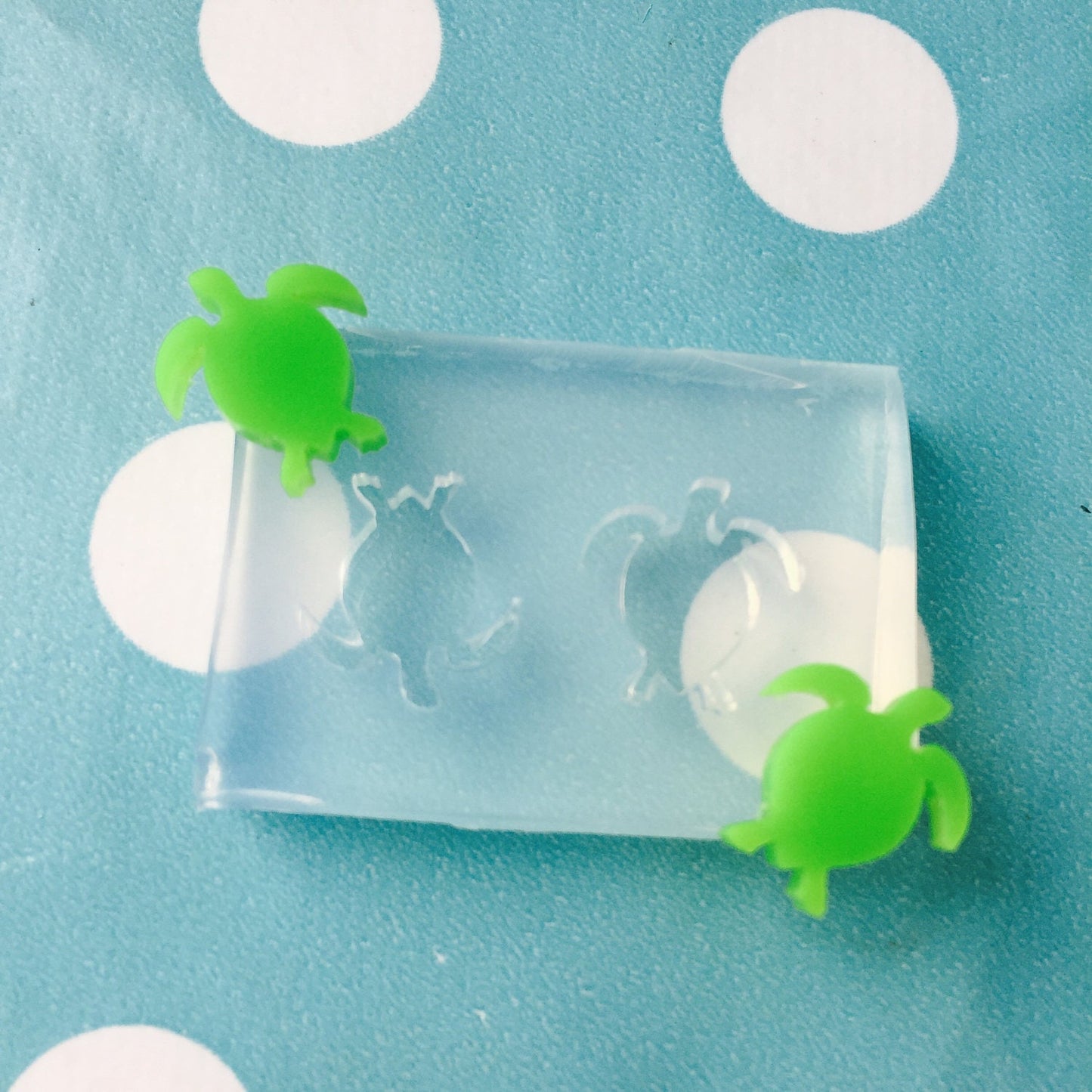 14mm Turtle Earring Mold