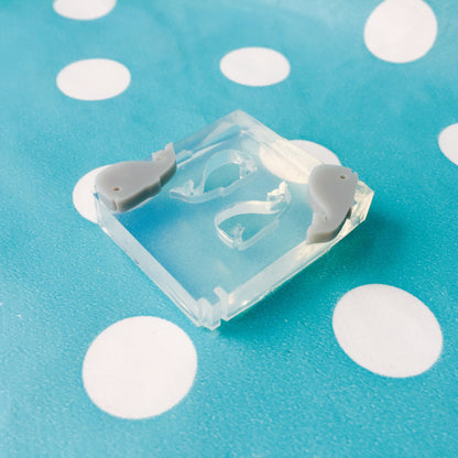 Clear Silicone Whale Earring Mold for Resin | Ocean Sea Life  Mould Nautical