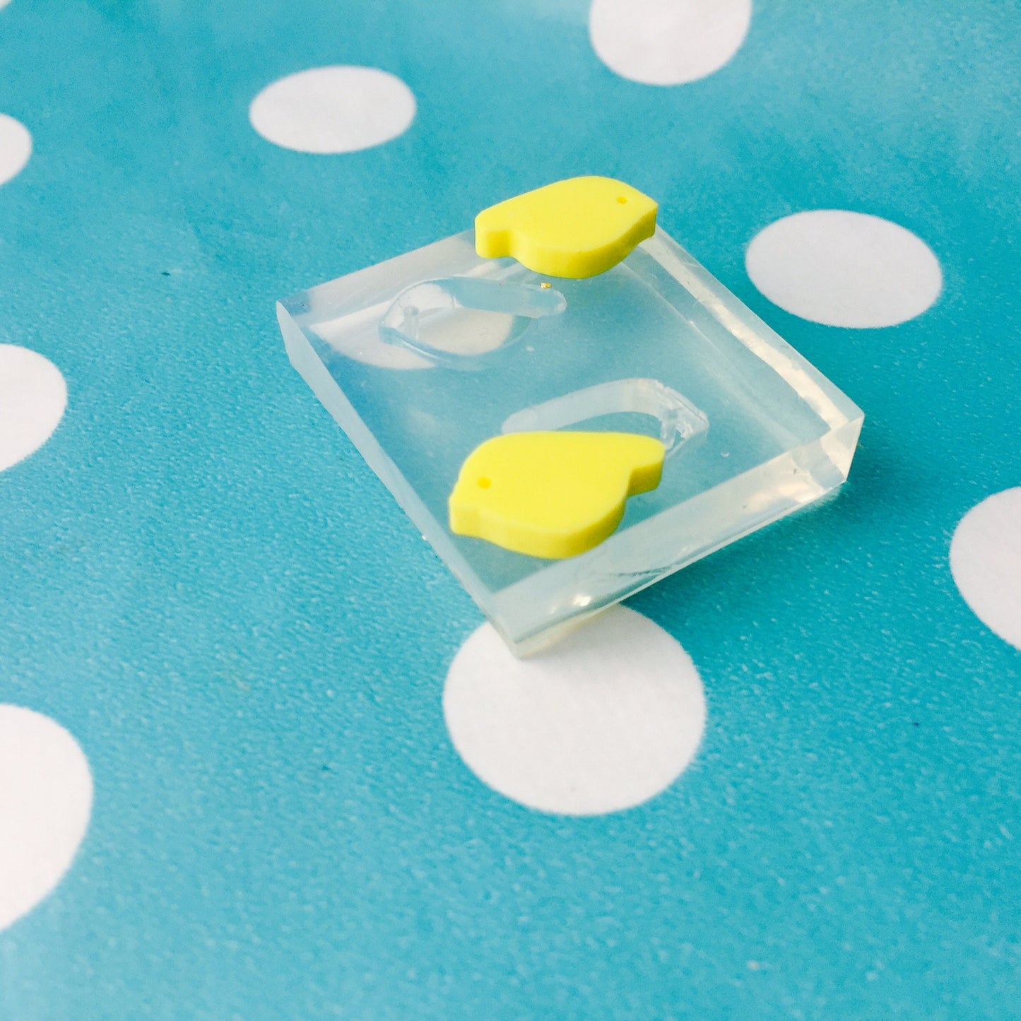 Silicone Earring Bird Stud Mold  - Earrings Resin Crafter Mould EM102