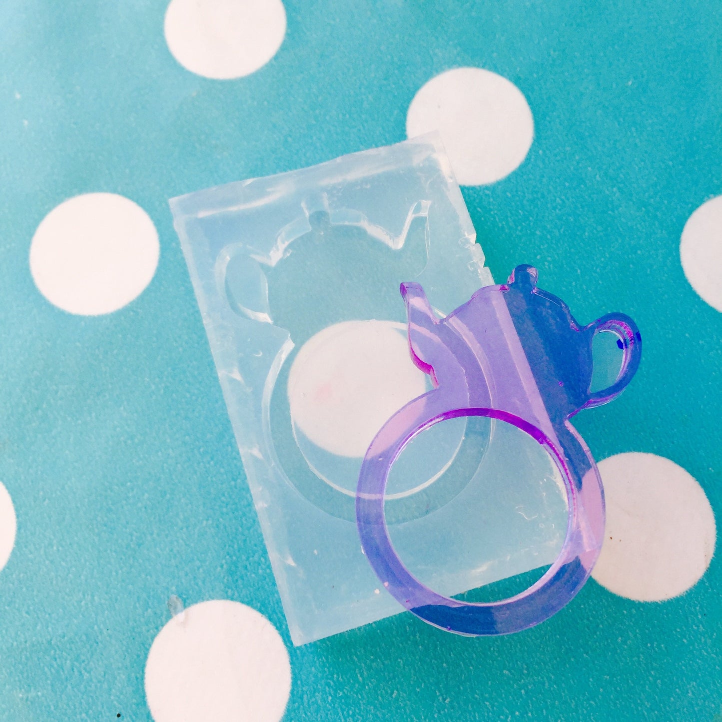 Silicone Stacking Teapot Ring Mold