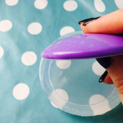 50mm Domed Circle Mold Round Cabochon Resin Silicone Mould Jewellery Making pendant GM59