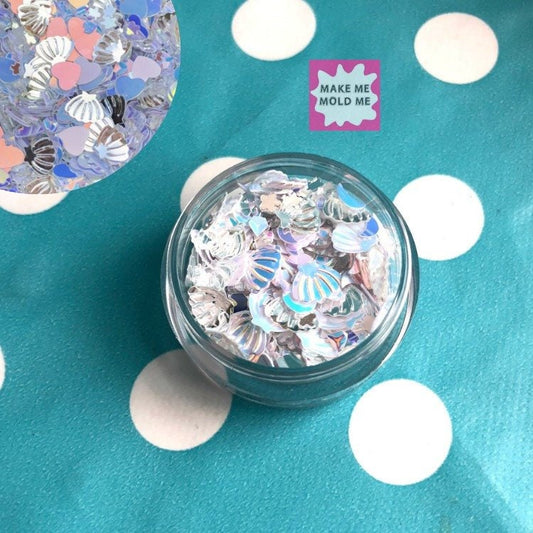 Amazing Mermaid Confetti Holographic Iridescent Glitter MM09