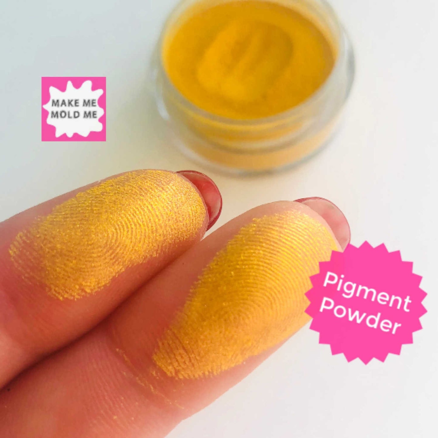 Amazing Golden Yellow Metallic Pigment Powder | Resin Jewellery | Craft MM15