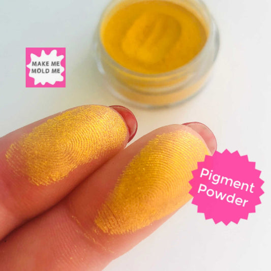 Amazing Golden Yellow Metallic Pigment Powder | Resin Jewellery | Craft MM15