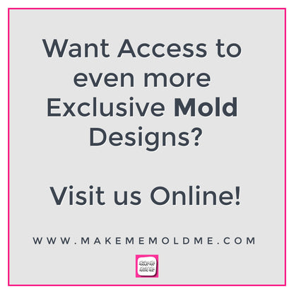 10mm Silicone Earring Mold rabbit bunny stud