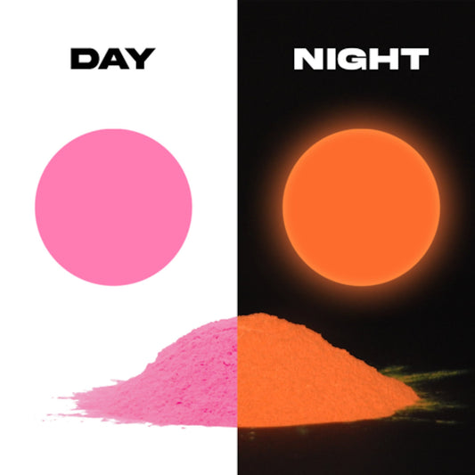 Pink Glow in the Dark Pigment MM88 T