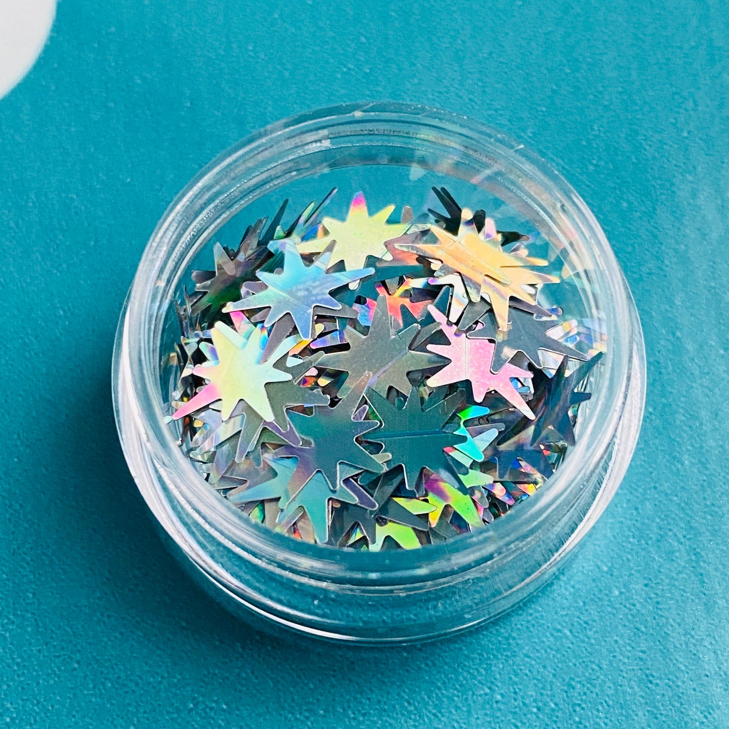 Amazing 8 Point Star Glitter Holographic MM99 T