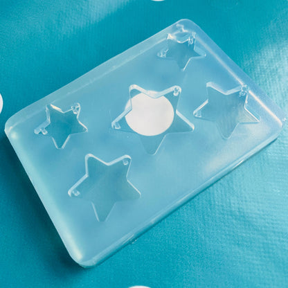 Star Link Style  Necklace Silicone Mold - Resin Mould NM05