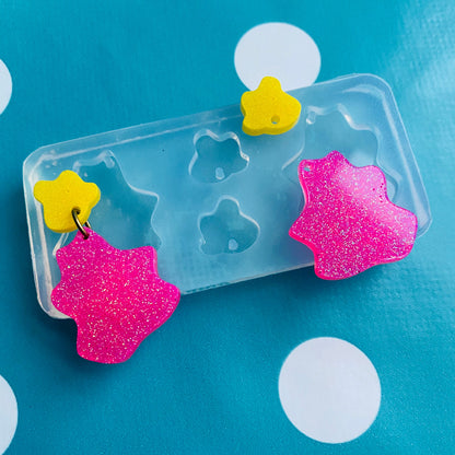 35mm Mini Splat Attack Deluxe Dangle Mold - Resin Jewellery EM532 ccc T