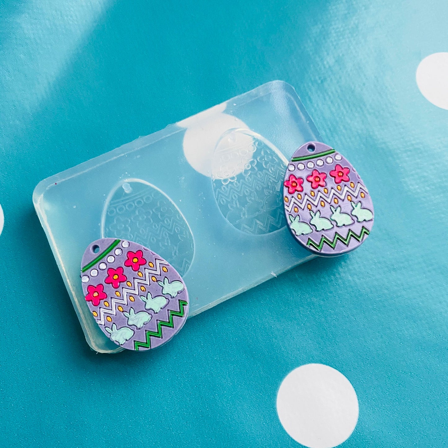 30mm Easter Egg Dangle Earring Mold
