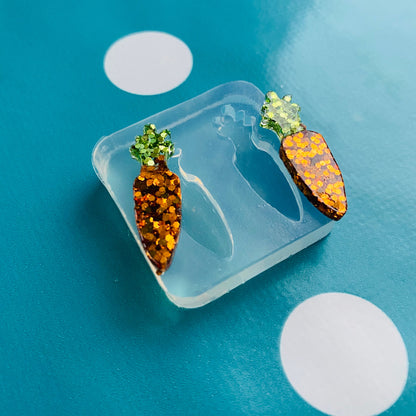 28mm Silicone Carrot Stud Earring Mold