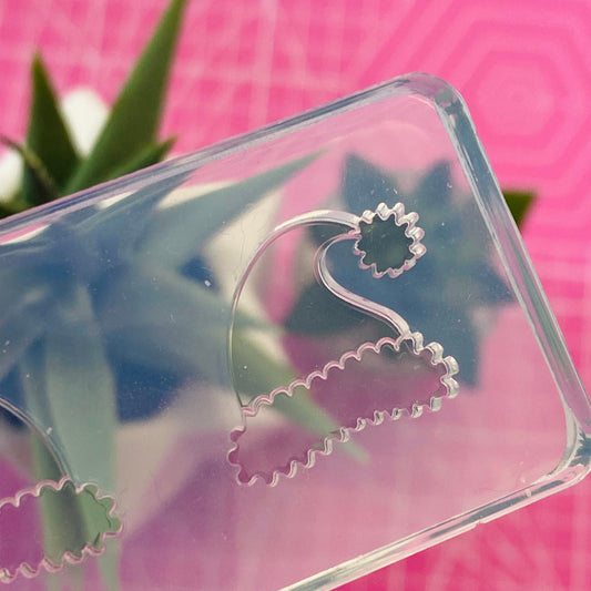 25mm Silicone Santa Hat Stud Earring Mold - Christmas Craft Earrings