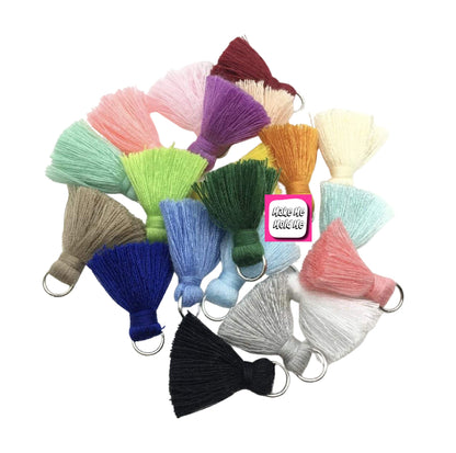 1 Pair of Tassels 25mm Long Earrings Craft Accessories MM02 EOL T