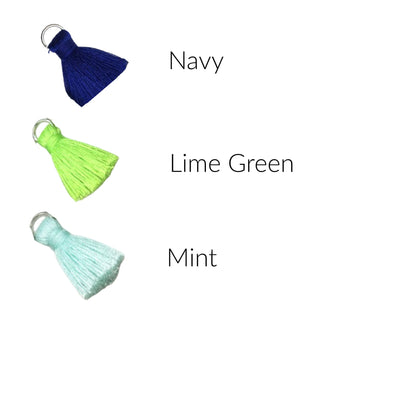 1 Pair of Tassels 25mm Long Earrings Craft Accessories MM02 EOL T