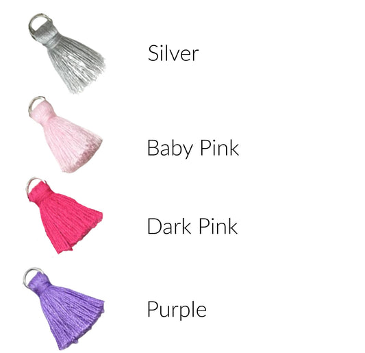 1 Pair of Tassels 25mm Long Earrings Craft Accessories MM02 EOL T