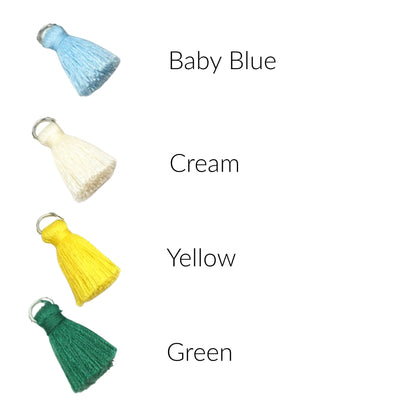 1 Pair of Tassels 25mm Long Earrings Craft Accessories MM02 EOL T