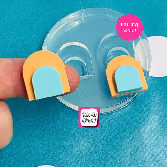 16mm Double Flat Arch Silicone Mold