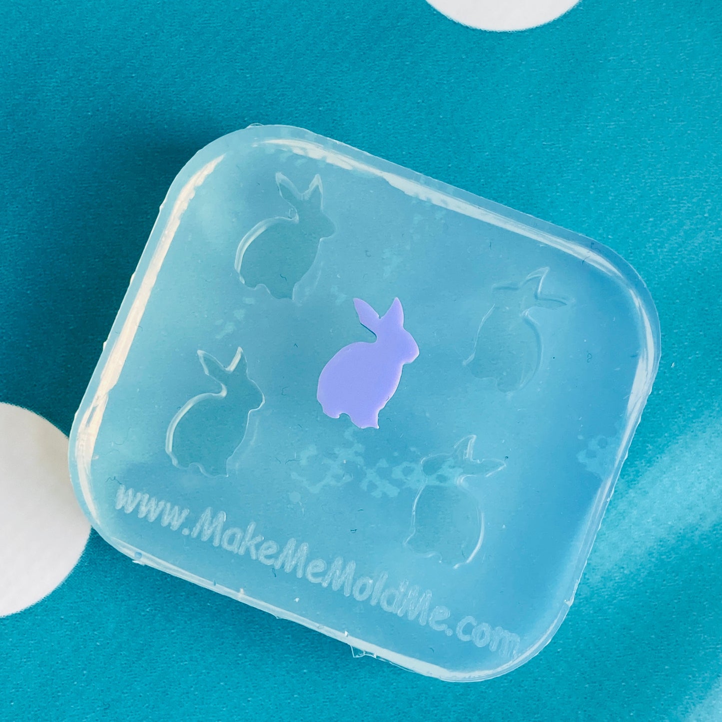 10mm Rabbit Bunny  Silicone Earring Mold