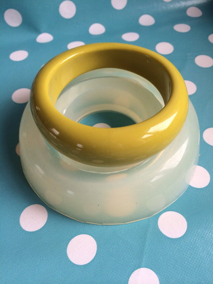 Clear silicone molds for resin  Chunky Thick  Resin Bangle Bracelet Silicone Mold - Handmade Resin Craft Jewellery Mould BM04