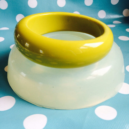 Clear silicone molds for resin  Chunky Thick  Resin Bangle Bracelet Silicone Mold - Handmade Resin Craft Jewellery Mould BM04