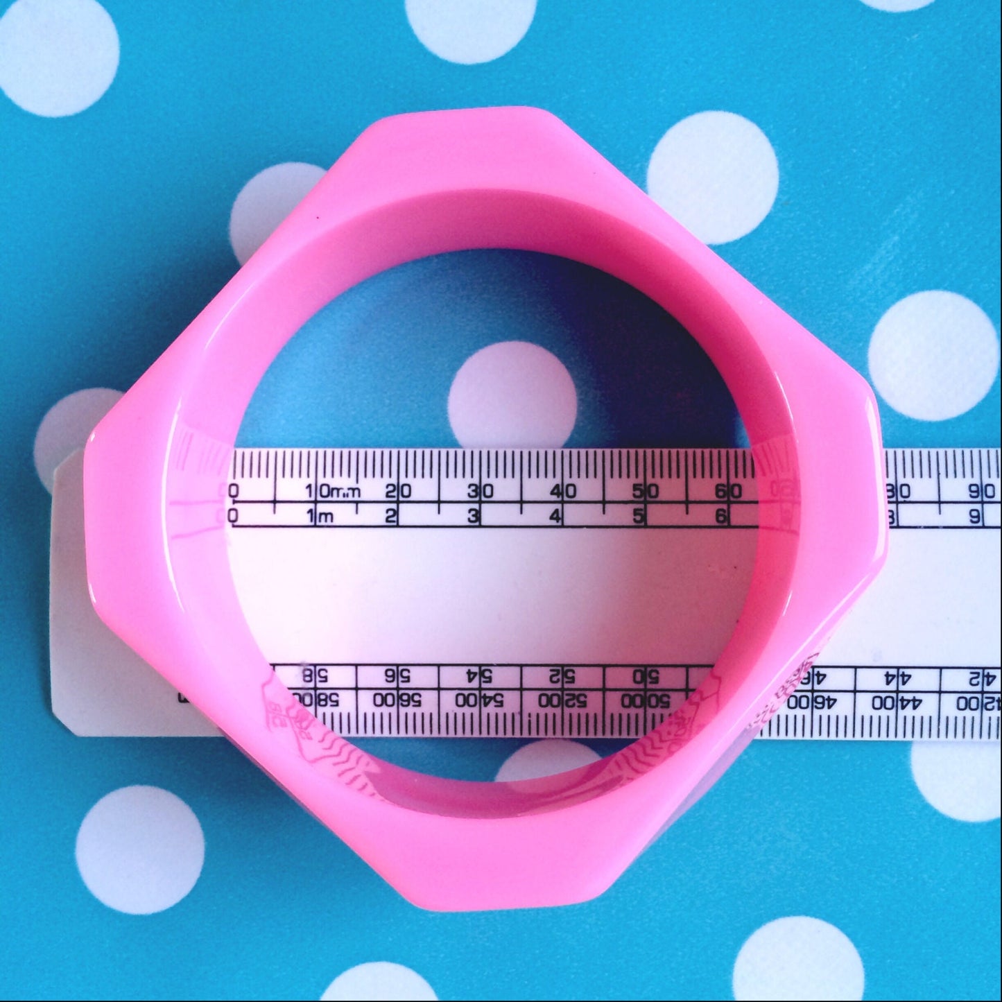 Faceted Chunky Trapezium Resin Bangle Bracelet Silicone Mold - Handmade Resin Craft Jewellery Mould BM03