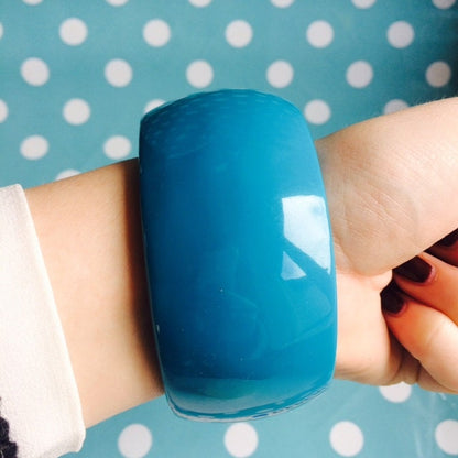 Clear silicone molds for resin Wide Bangle Mold BM06