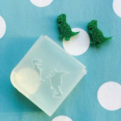 Silicone Earrings T Rex Mold Resin  - Earring Resin Crafter Dinosaur EM88