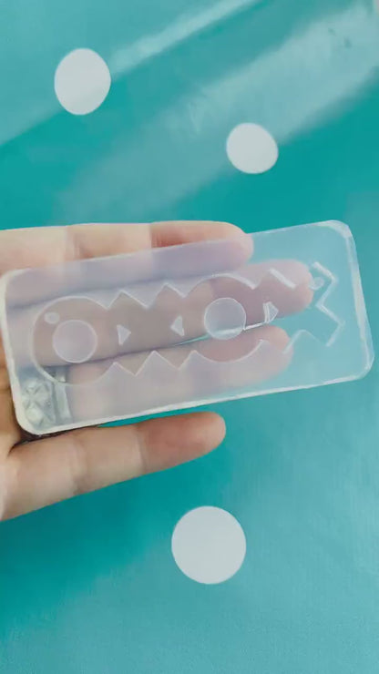 XOXO Gossip Girl Necklace Silicone Mold - Resin Mould NM06