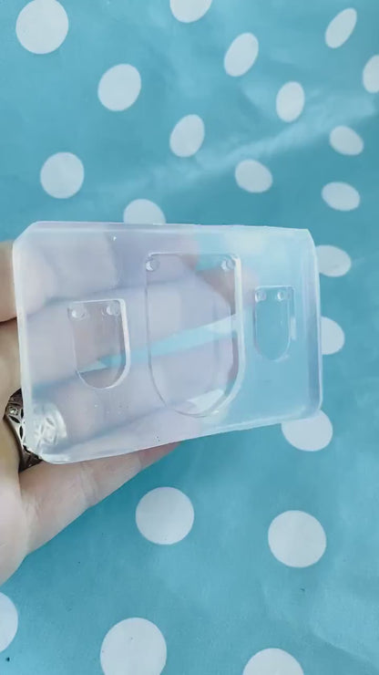 Bib Link Style  Necklace Silicone Mold - Resin Mould PM57 T