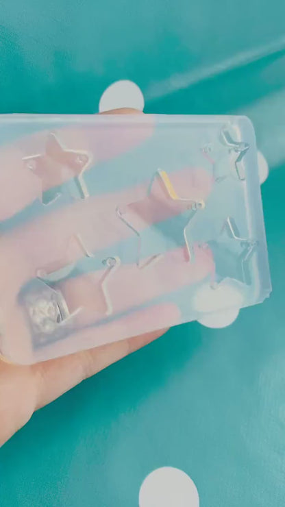 Star Link Style  Necklace Silicone Mold - Resin Mould NM05